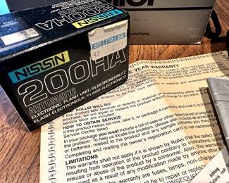 Super nice ROLLEI 35T 35MM camera. Original box, case, additional lenses, and instructions!