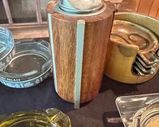 Collection of Vintage Ashtrays and Lighter! Many 1960s/70s Las Vegas Casinos!