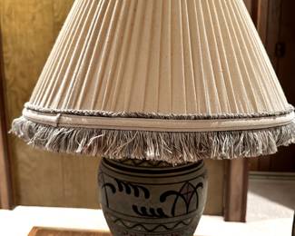 Fantastic Carlton James Galleries Lamp! Hand painted! Comes with original tag and receipt! 