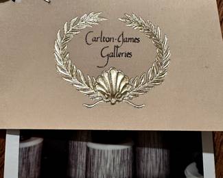 Fantastic Carlton James Galleries Lamp! Hand painted! Comes with original tag and receipt! 