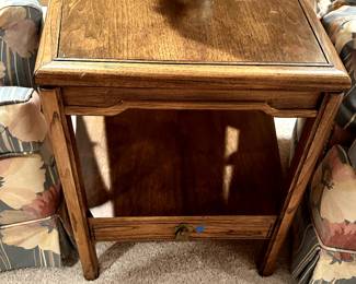 One of FOUR matching end tables in various sizes! 