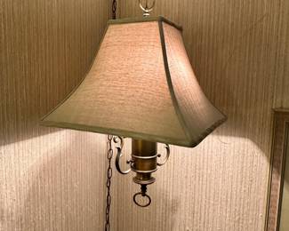 Nice hanging lamp to brighten up your life…I mean room! Or both! 