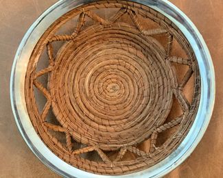 Model Metalworks pine needle basket