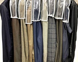 Men's name brand sports jackets and suits