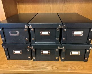 File boxes