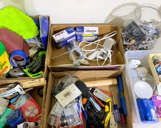 Hand tools, garage and yard misc., etc.