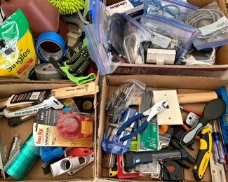 Hand tools, garage and yard misc., etc.