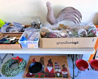 Hand tools, garage and yard misc., etc.