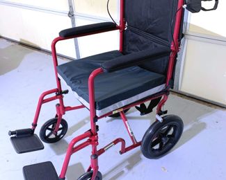 Clean wheel chair