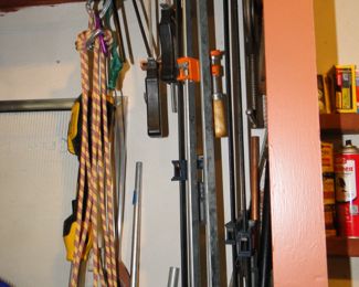 Clamps, and ropes, and pipes too.  Complete your workshop with these pieces