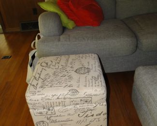 We have a pair of these wonderful small ottomans