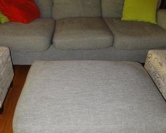 Large ottoman that matches the couch