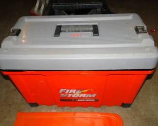 FIRE STORM, not the comic book character, and if you understand that, perfect!!  It is a actually a tool caddy