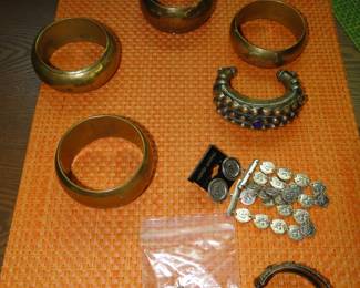 Large cuff jewelry bracelets 