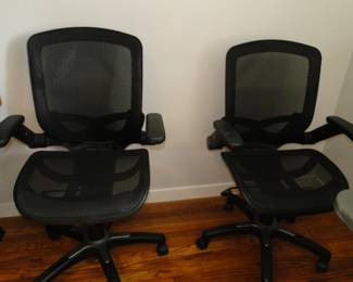 Office chairs, his and hers, or hers and his.  Or, fun with kids down a long hallway