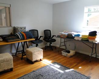 Nice and clean and neat and organized, and ready for you