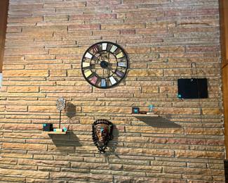 Lots of cool artwork adorns the walls.