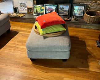 Pillow, ottoman, and other great pieces of art