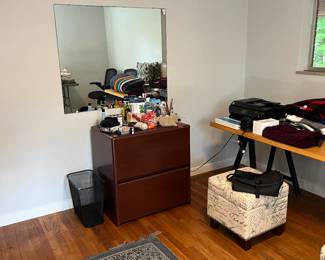 File cabinet and other office supplies as well