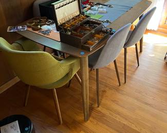 Nice MCM table and chair set, along with some great jewelry too