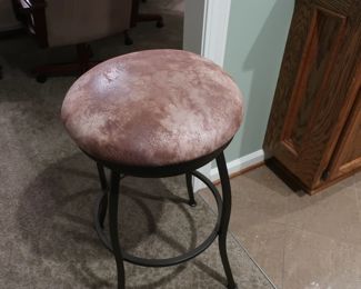 one  bar  stool  without  the  back