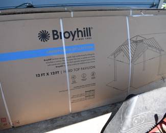 Broyhill Hard Top Pavilion 12' x12' comes in 3 original unpacked boxes