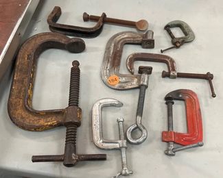 LOT OF CLAMPS