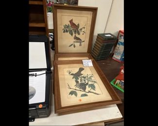 TWO FRAMED PRINTS
