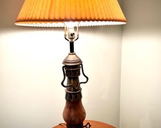MCM tall table lamp