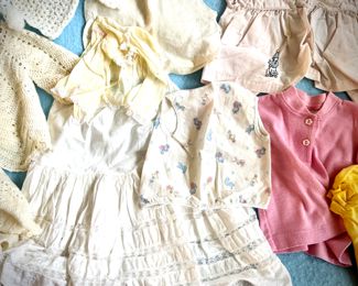 Vintage baby clothes