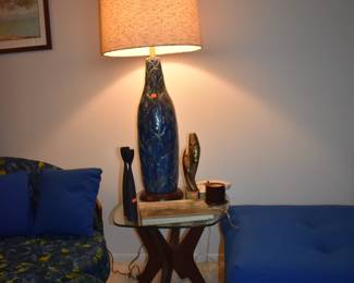 Beautiful MCM Table Lamp which matches the equally Beautiful MCM Swag Lamp in the next picture.