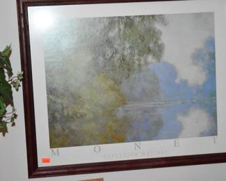 Loads of Mid-Century Art throughout this MCM House built in 1964.