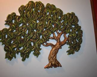 Loads of Mid-Century Art throughout this MCM House built in 1964.