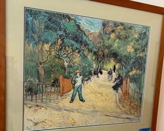 Framed & double matted 31 x 27 $30