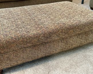 Upholstered footrest 44”w x 28.5d x 12”h $50