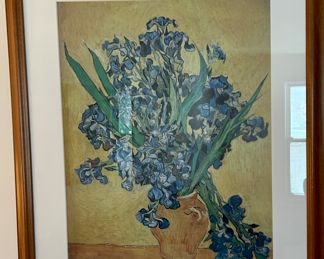 “Monet” copy framed & matted (28” x 32”)$20