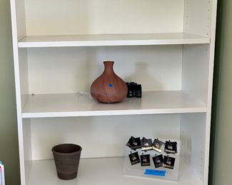 White shelf 32w x 15d x 80”h $50