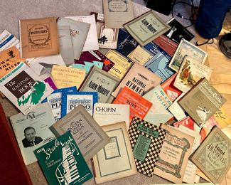 Vintage Sheet Music - Most $1ea
Few specialty priced seperately