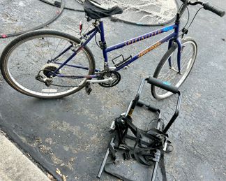 19 inch specialized hard rock bike frame $50
Bike carrier attachment for car $18