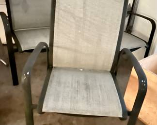 Outdoor Patio arm chairs$15 each; 5 available