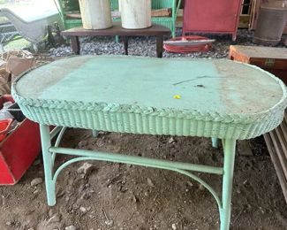 Wicker Table