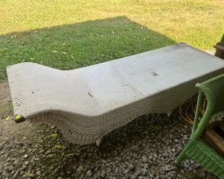 Wicker Lounger