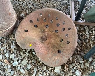 Vintage Tractor Seat