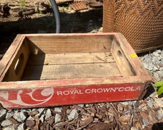 Royal Crown Wooden Crate
