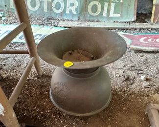 Vintage Pony Express Spittoon 