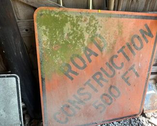 Road Construction Sign