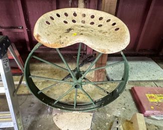 Vintage Tractor Seat
