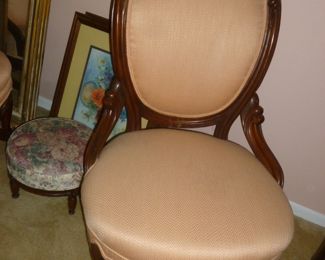 Nice vintage Parlor Chair..matches rocker