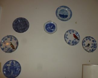 Blue & White Plates