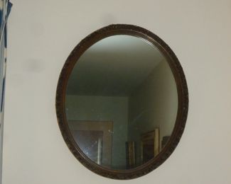 Vintage framed mirror